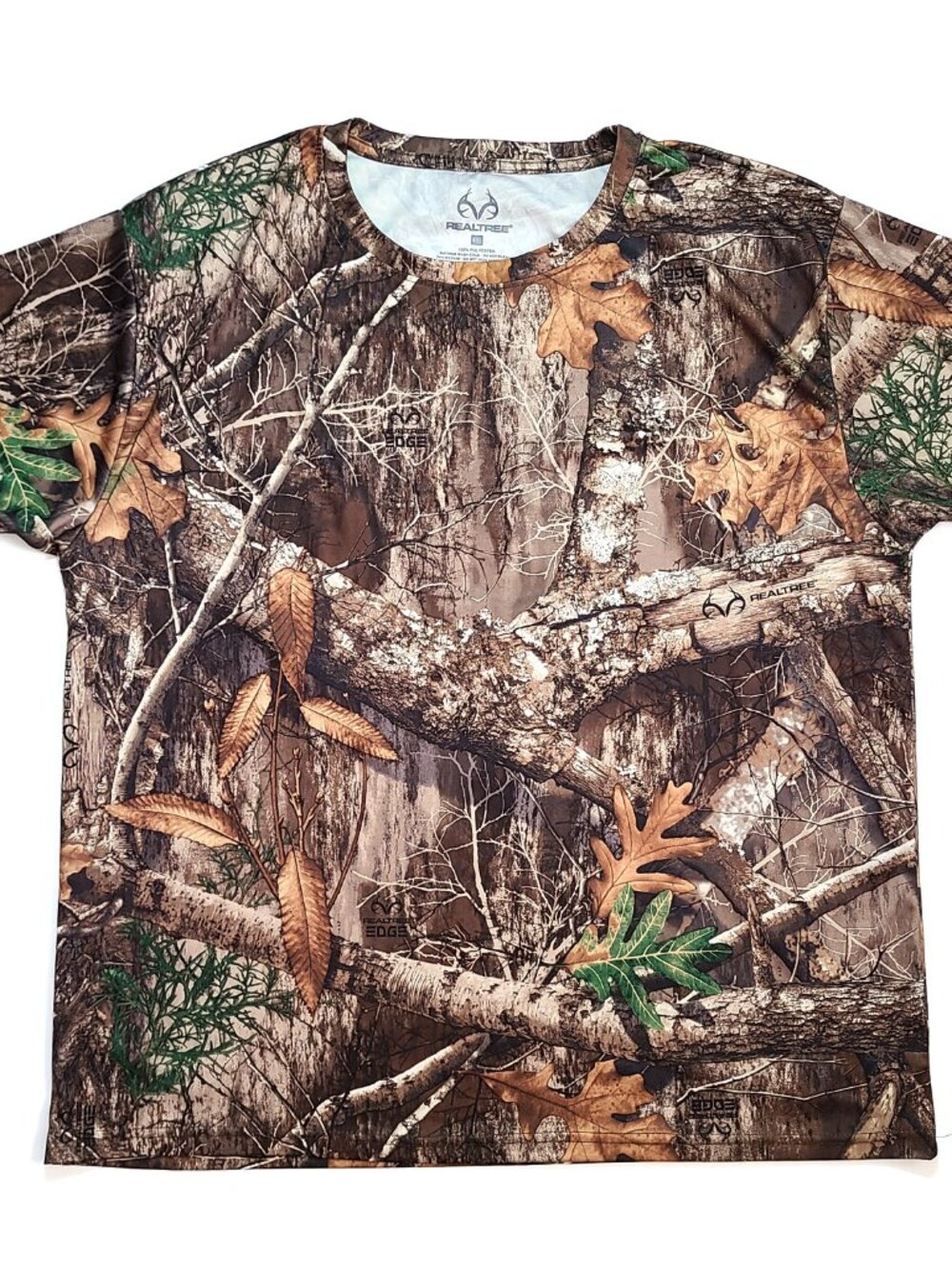Realtree Camo T Shirt Mens 2XL Short Sleeve Crewneck Forest Hunting Camouflage